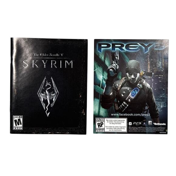 The Elder Scrolls V: Skyrim w/Poster (PlayStation 3) CIB - Picture 2 of 6